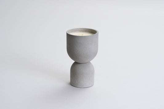 Grey Concrete Candle / Coppa