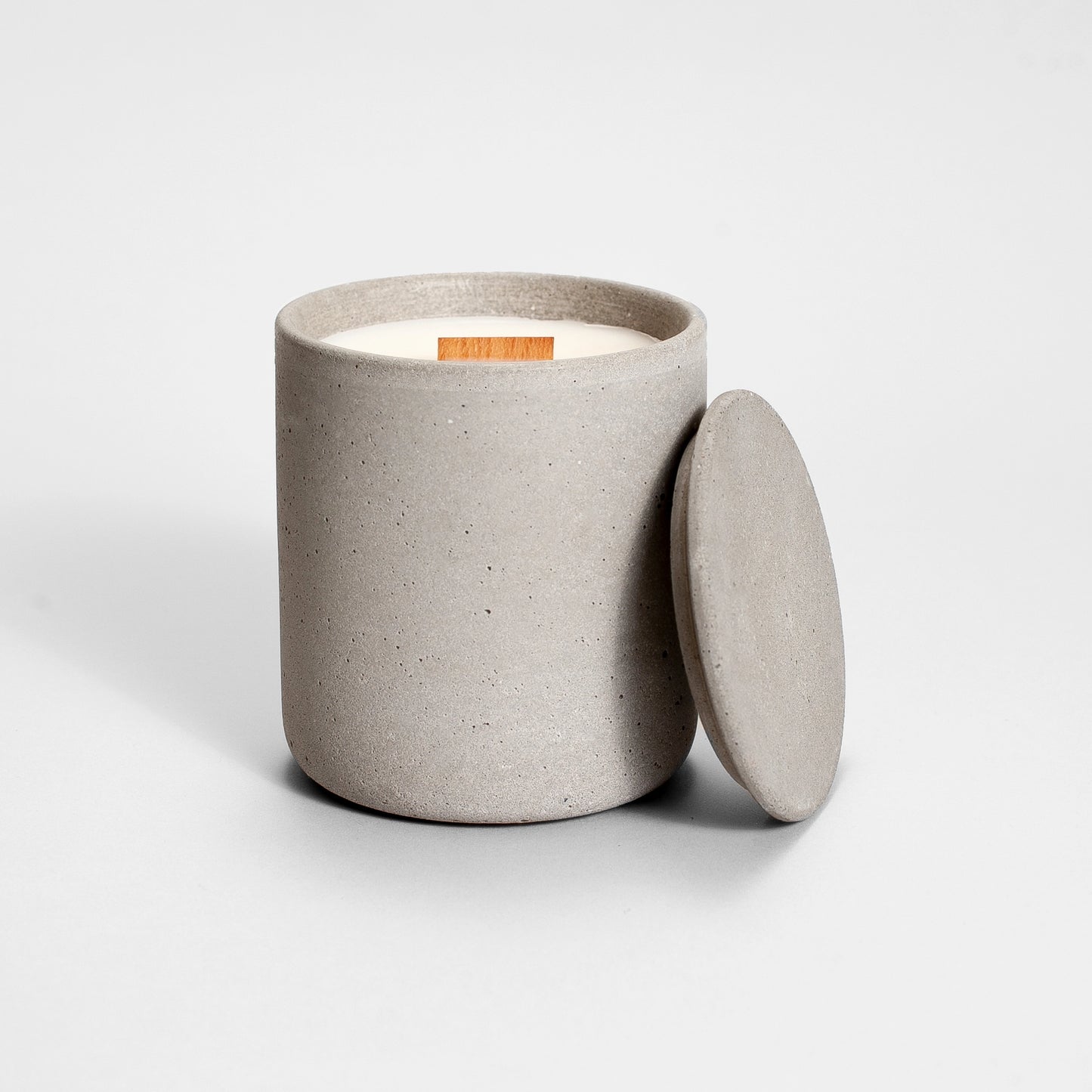 Grey Concrete Candle / Medio