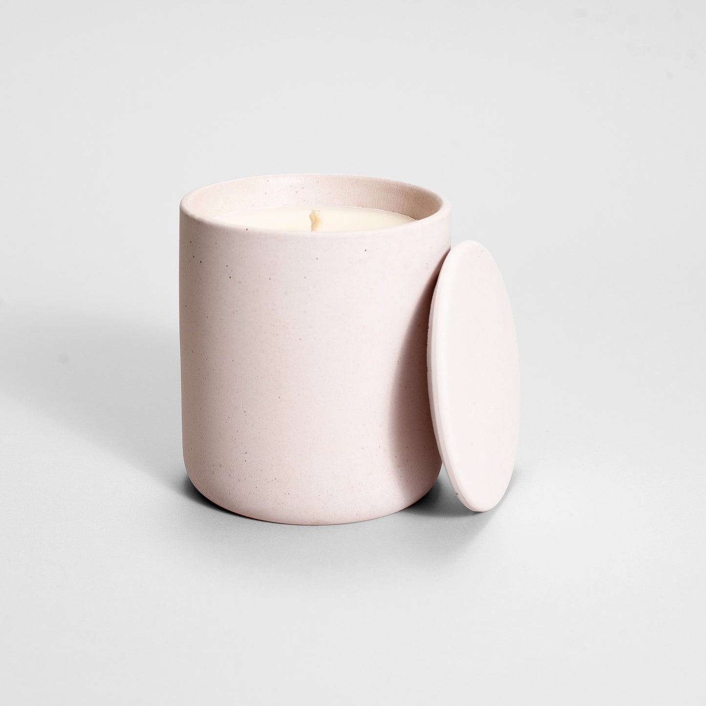 Pink Concrete Candle / Medio