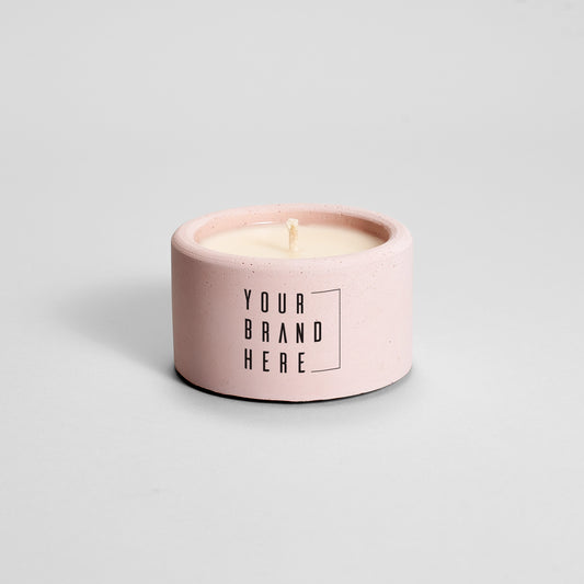 Private Label Candle Pink Concrete / Parvi